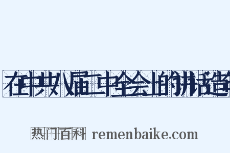 在中共八届二中全会上的讲话造句是什么意思的图片